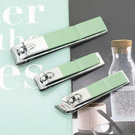Premium Manicure & Pedicure Grooming Kit - Stainless Steel Nail Clipper Set