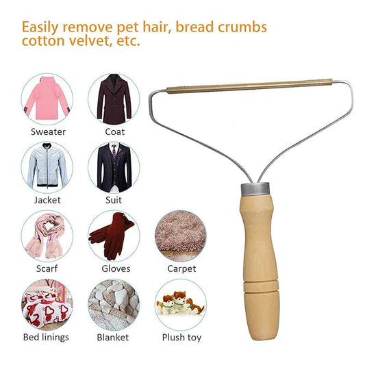 Portable Lint Remover & Clothes Shaver - Reusable Pet Hair Remover