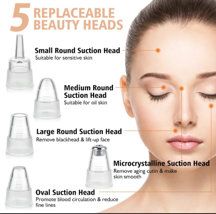 Electric Blackhead Remover Vacuum Pore Cleaner