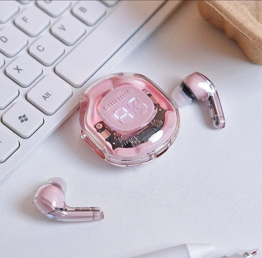 Air 31 Wireless Earbuds – Transparent Case, LED Display