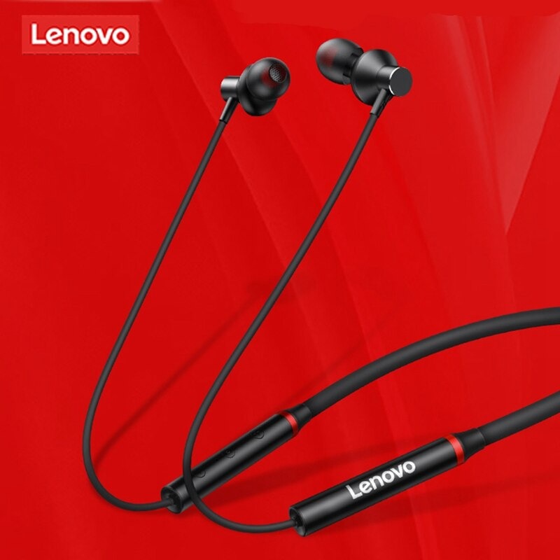 Original Lenovo HE05 Wireless Neckband Earphones - Bluetooth 5.0