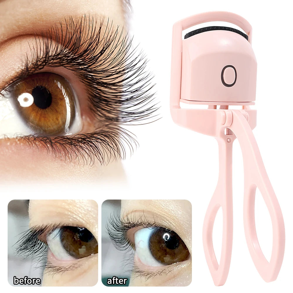 Automatic eyelash curler | Electric Eyelash Curler, Eye Beauty Makeup Tools, Long Lasting Curling (random Color)