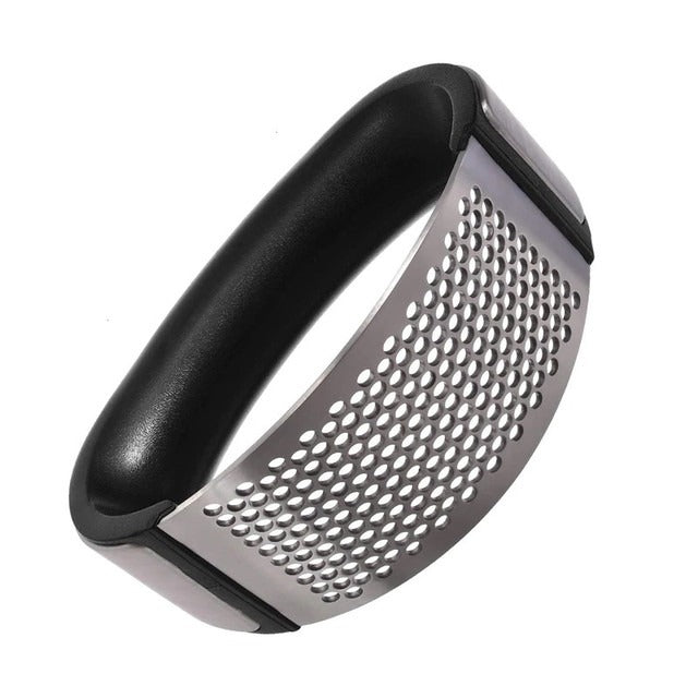Premium Stainless Steel Garlic Press Rocker & Mincer