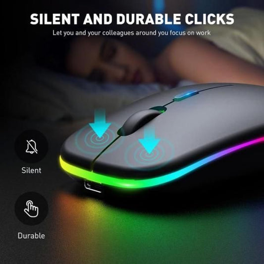 Dual-Mode Wireless RGB Mouse