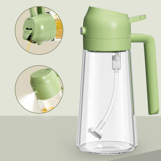 2-in-1 Oil Spray and Pour Bottle – 400ml